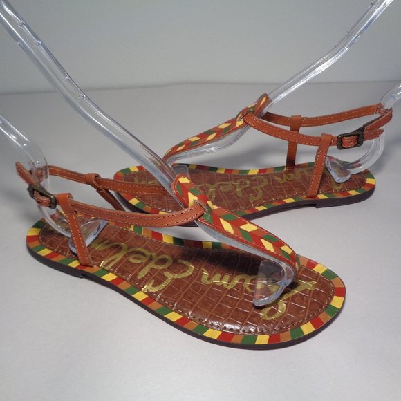 Sam Edelman Size 6 M GIGI 5 Brown New Sandals - Picture 1 of 14